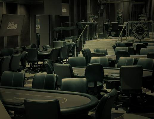 The poker room at Larry Flynt's Lucky Lady Casino in Gardena, California